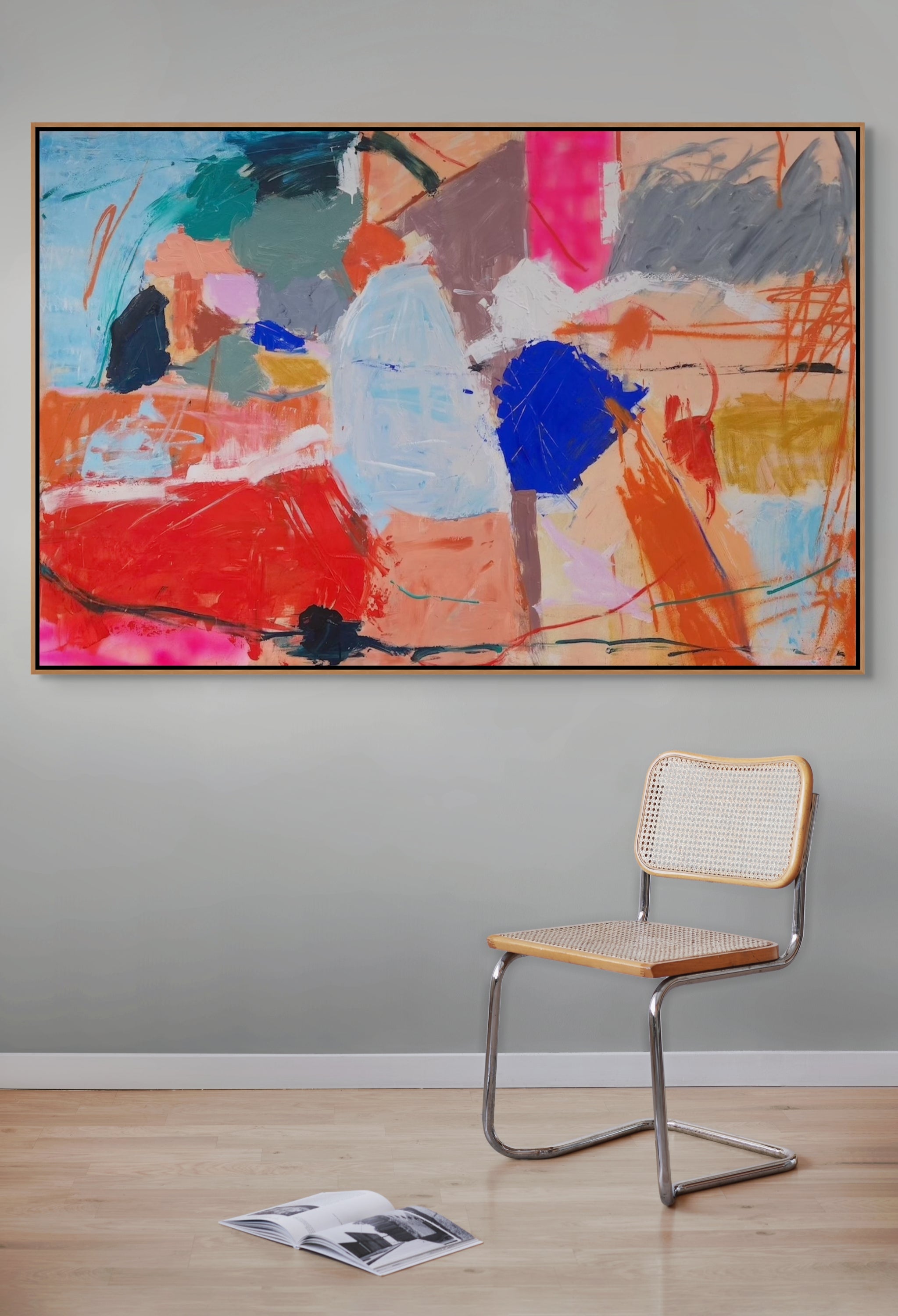 L'amour est blue 182cm x 122cm Original Art